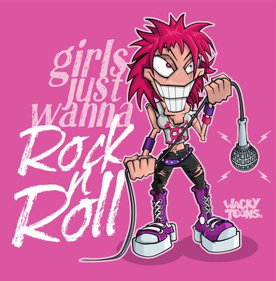Wacky Kids Girls wanna Rock T-Shirt