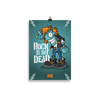 Rock is not Dead Zombie Poster