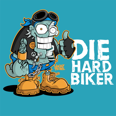 Wacky Kids Biker Zombie T-Shirt