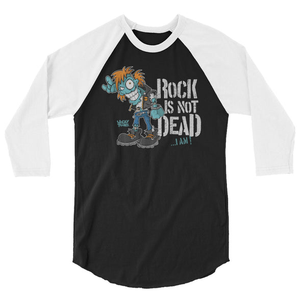Rock is not Dead Zombie raglan shirt